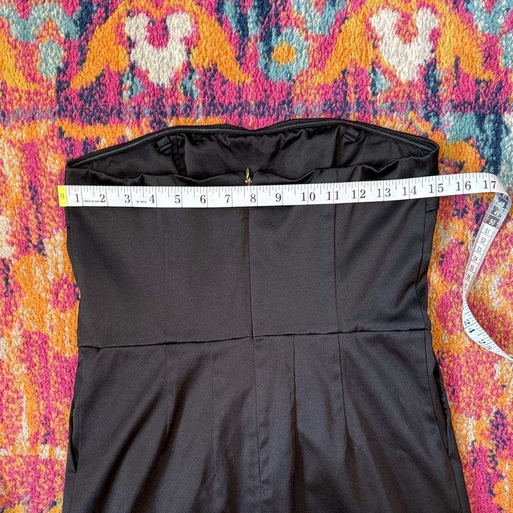 Express Black Strapless Dress - Picture 5 of 6